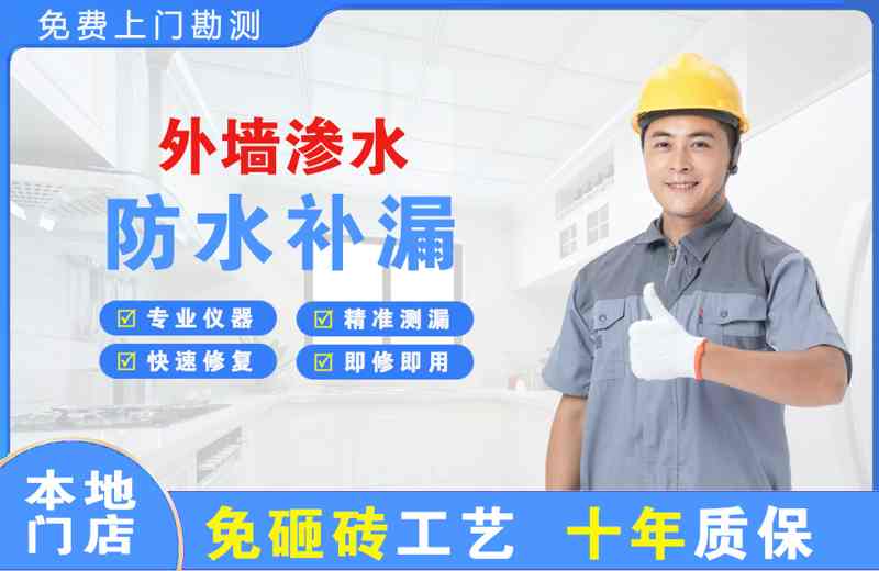 毛道外墙渗水维修